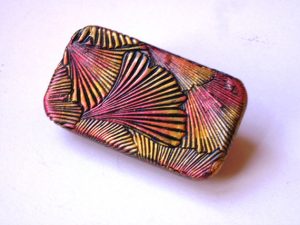 Pill Box Ginkgo Leaf Collage