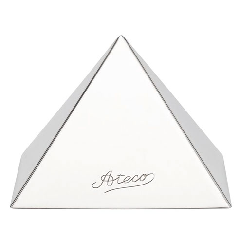 Pyramid Mold- 3.5" Base Stainless Steel