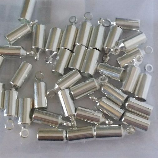 End Cap-Barrel for 3mm Cord