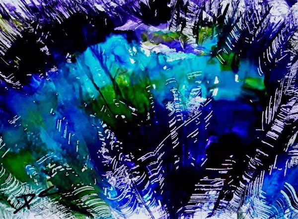 Deborah Cameron- Tie Dye For- Alcohol Ink