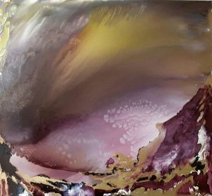 Deborah Cameron The Wave-Alcohol Ink