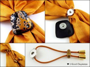 It's a Cinch Scarf Clip 2 Good Claymates