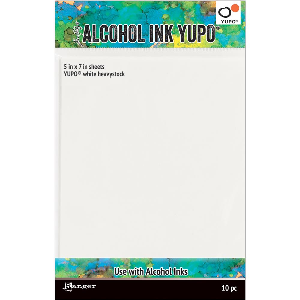 Tim Holtz Yupo Paper-White Heavystock 5X7 10pk