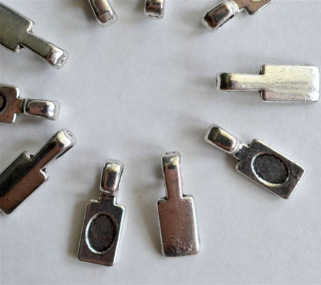 Pewter Bails-Flat Pad small