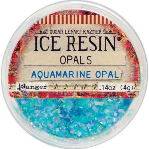 Aquamarine Ice Resin Opal