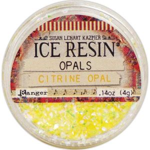 Citrine Ice Resin Opals