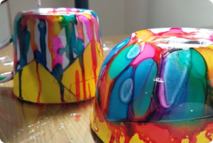 Ceramic Transformation using Pinata Alcohol Ink