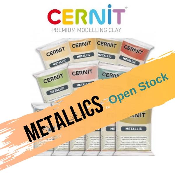 Cernit Metallics Open Stock Polymer Clay