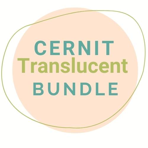 Cernit Translucent Polymer Clay Bundle