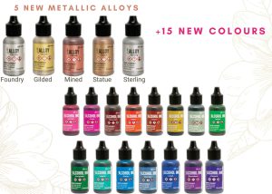 20 New Ranger Alcohol Ink Colours