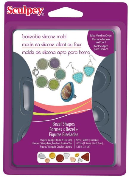 Sculpey Silicone Bezel Mold for Jewelry