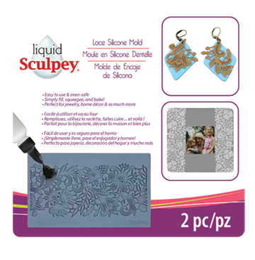 Sculpey Silicone Mold LACE