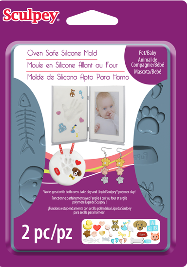Sculpey Tools Silicone Mold PET/BABY