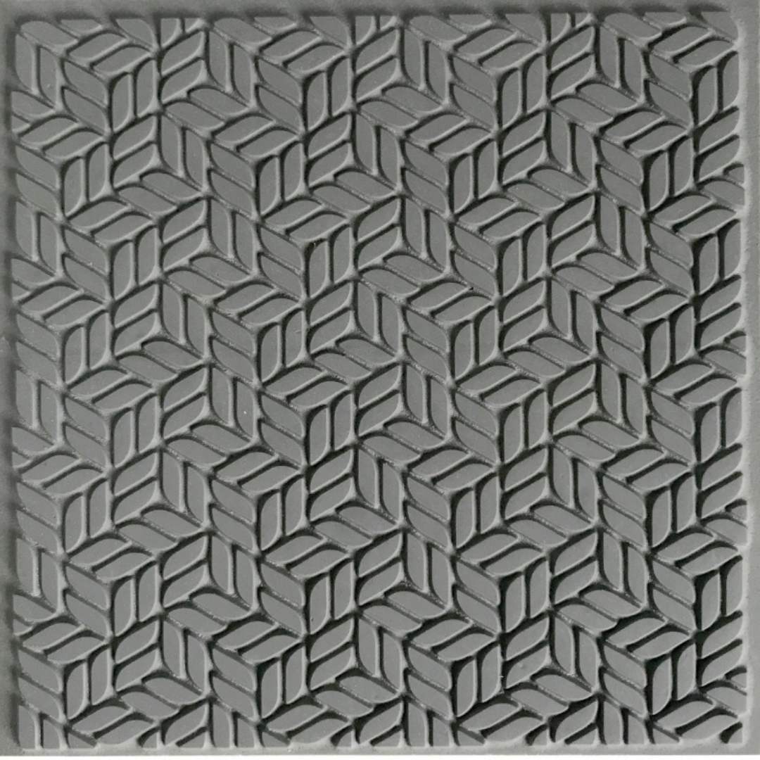 Block Stairs Texture Plate by Ana Belchi for Cernit