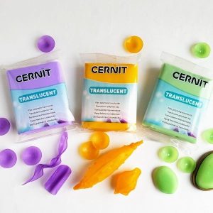 Cernit Translucent Polymer Clay 