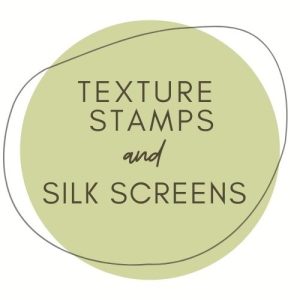 TEXTURE STAMPS-SILK SCREENS- STENCILS