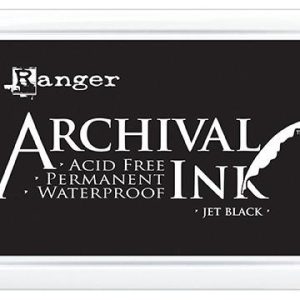 Ranger Archival Ink Pad Jet BlackRGR-A3P06701