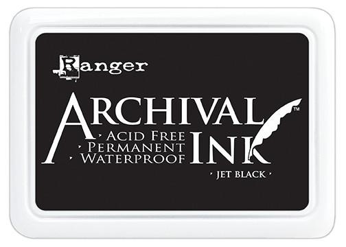 Ranger Archival Ink Pad Jet BlackRGR-A3P06701