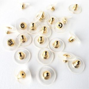 Stud backs with plastic disk 144 pcs