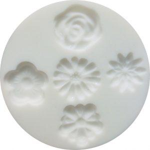 Cernit Silicone Molds Flowers