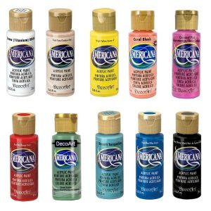 Decoart Paint - Americana Premium Matte Set of 10 X 2oz