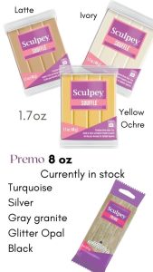 polymer clay restock 