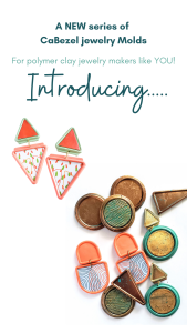 ntroducing 6 new CaBezel jewelry molds for poymer clay makers